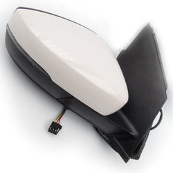 VW Polo 6r mk5 Full Complete Wing Mirror Right Drivers Side Candy White LB9A