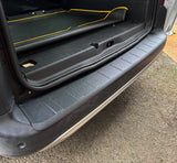 Black Rear Bumper Protector Scratch Guard Cover for Citroen Berlingo 2019 - 2025