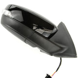 Black Painted Complete Full Door Wing Mirror Right Drivers Side for Skoda Fabia mk3