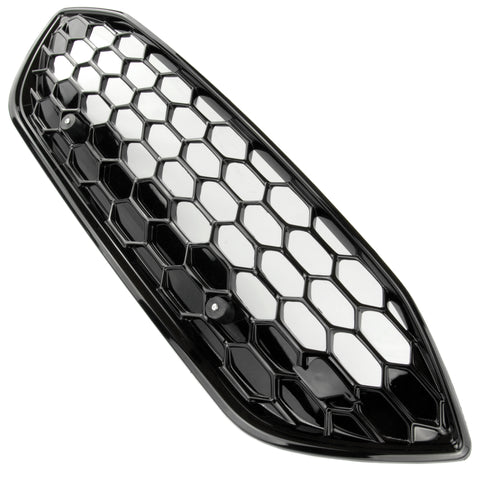 Ford Focus mk4 ST and ST-Line All Gloss Black Honeycomb Upper Front Grille