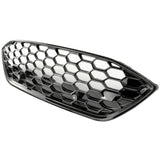 Ford Focus mk4 ST and ST-Line All Gloss Black Honeycomb Upper Front Grille
