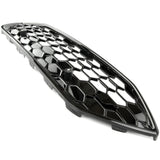 Ford Focus mk4 ST and ST-Line All Gloss Black Honeycomb Upper Front Grille