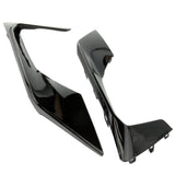 Ford Focus mk4 ST and ST-Line Gloss Black Front Bumper Mouldings Fog Light Surrounds Left & Right