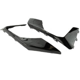 Ford Focus mk4 ST and ST-Line Gloss Black Front Bumper Mouldings Fog Light Surrounds Left & Right