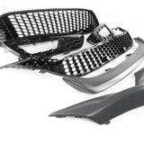 Ford Focus MK3 Zetec S ST-Line Front Bumper Full Grilles Fogs & Skirts Conversion Kit