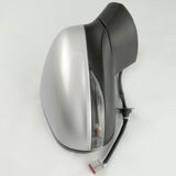 Silver Complete Full Door Wing Mirror Right Drivers Side for Ford Fiesta mk8