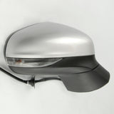 Silver Complete Full Door Wing Mirror Right Drivers Side for Ford Fiesta mk8