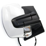 Frozen White Ford Transit Custom Complete Door Wing Mirror Right Drivers Side