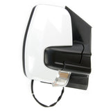 Frozen White Ford Transit Custom Complete Door Wing Mirror Right Drivers Side
