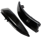 Smoked Badge Covers and Wing Mirror Indicators for Ford Fiesta mk7