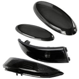 Smoked Badge Covers and Wing Mirror Indicators for Ford Fiesta mk7