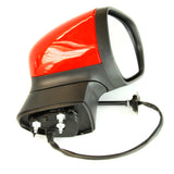 Race Red Ford Fiesta mk8 Complete Full Door Wing Mirror Right Side