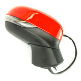 Race Red Ford Fiesta mk8 Complete Full Door Wing Mirror Right Side