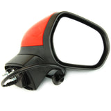 Race Red Ford Fiesta mk8 Complete Full Door Wing Mirror Right Side
