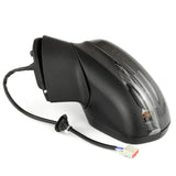 Magnetic Grey Ford Fiesta mk8 Complete Full Door Wing Mirror Left Side