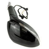 Black Painted Complete Full Door Wing Mirror Right Drivers Side for VW Golf mk8