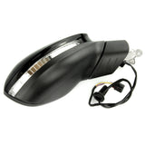 Black Painted Complete Full Door Wing Mirror Right Drivers Side for VW Golf mk8