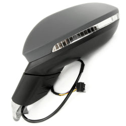 Complete Full Door Wing Mirror Left Passenger Side for VW Golf mk8