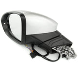 Reflex Silver Complete Full Door Wing Mirror Left Passenger Side for VW Golf mk8