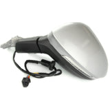 Reflex Silver Complete Full Door Wing Mirror Left Passenger Side for VW Golf mk8