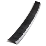 Black Rear Bumper Protector Scratch Guard Cover for VW Golf mk7 Estate 2013-16