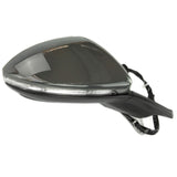 Urano Grey Complete Door Wing Mirror Left Passenger Side to Fit VW Golf mk7
