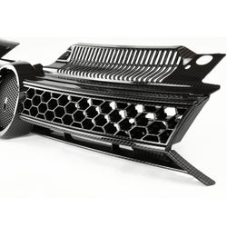 Carbon Fibre Honeycomb GTI Style Front Bumper Grille for VW Golf mk6