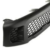 All Black Honeycomb Front Bumper Radiator Grille for Toyota Hilux 2016 - 2020