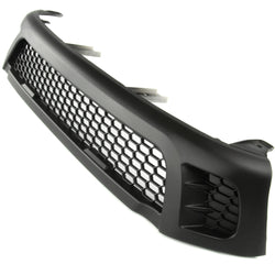 All Black Honeycomb Front Bumper Radiator Grille for Toyota Hilux 2016 - 2020