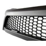 All Black Honeycomb Front Bumper Radiator Grille for Toyota Hilux 2016 - 2020