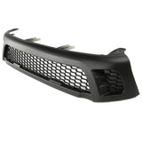 All Black Honeycomb Front Bumper Radiator Grille for Toyota Hilux 2016 - 2020