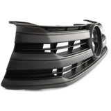 All Matt Black Front Bumper Radiator Grille for Toyota Hilux 2016 - 2020