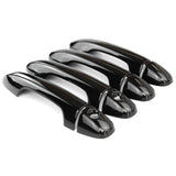 Toyota Hilux 2016 - 2024 Gloss Black Door Handle Covers Caps Set of 4