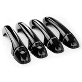 Toyota Hilux 2016 - 2024 Gloss Black Door Handle Covers Caps Set of 4