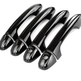 Toyota Hilux 2016 - 2024 Gloss Black Door Handle Covers Caps Set of 4