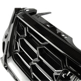 All Gloss Black Seat Ibiza FR Style Front Bumper Grille 2017 - 2025