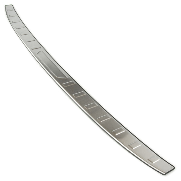 Silver SS Metal Rear Bumper Protector Scratch Guard Cover for VW ID4 2021-2025