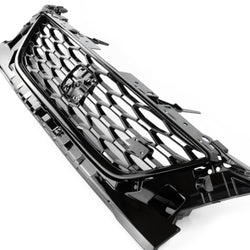 All Gloss Black Front Bumper Full Grille for Seat Leon 2013 - 2016