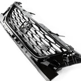 Custom All Gloss Black FR Style Grilles Kit for SEAT Leon mk3 2013 - 2016