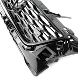 All Gloss Black Front Bumper Full Grille for Seat Leon 2013 - 2016