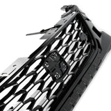 Custom All Gloss Black FR Style Grilles Kit for SEAT Leon mk3 2013 - 2016
