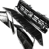 Custom All Gloss Black FR Style Grilles Kit for SEAT Leon mk3 2013 - 2016