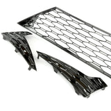 Custom All Gloss Black Lower Grilles Kit for SEAT Leon FR mk3 2013 - 2017