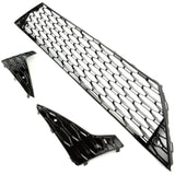 Custom All Gloss Black Lower Grilles Kit for SEAT Leon FR mk3 2013 - 2017