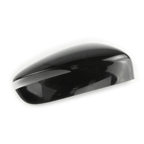 Boloromo Right Side Wing Mirror Cover Cap For Volvo S60 S80 - Black Plastic