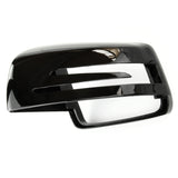 Black Wing Mirror Cover Left Passenger Side for Mercedes A B C E S CLA GLA