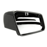 Black Wing Mirror Cover Right Drivers Side for Mercedes A B C E S CLA GLA