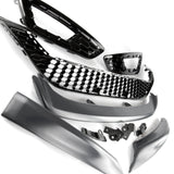 Ford Focus MK3 Zetec S ST-Line Front Bumper Lower Centre Grilles Fogs & Skirts Conversion Kit