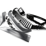 Ford Focus MK3 Zetec S ST-Line Front Bumper Lower Centre Grilles Fogs & Skirts Conversion Kit