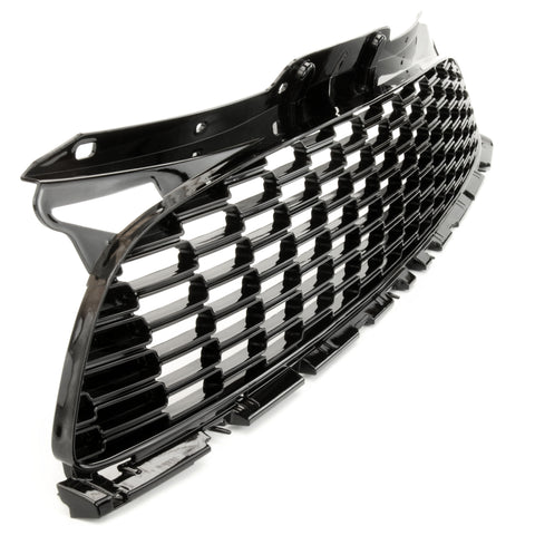Gloss Black Front Grille for Mini R56 JCW John Cooper Works & Cooper S ...